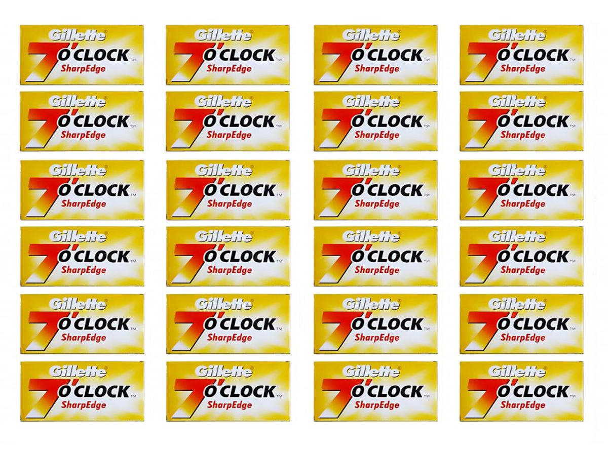 GILLETTE 7 O'Clock Razor Blades Australia