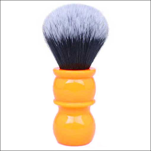 SHAVING BRUSH 24mm - Butterscotch / Orange Barber Handle Australia