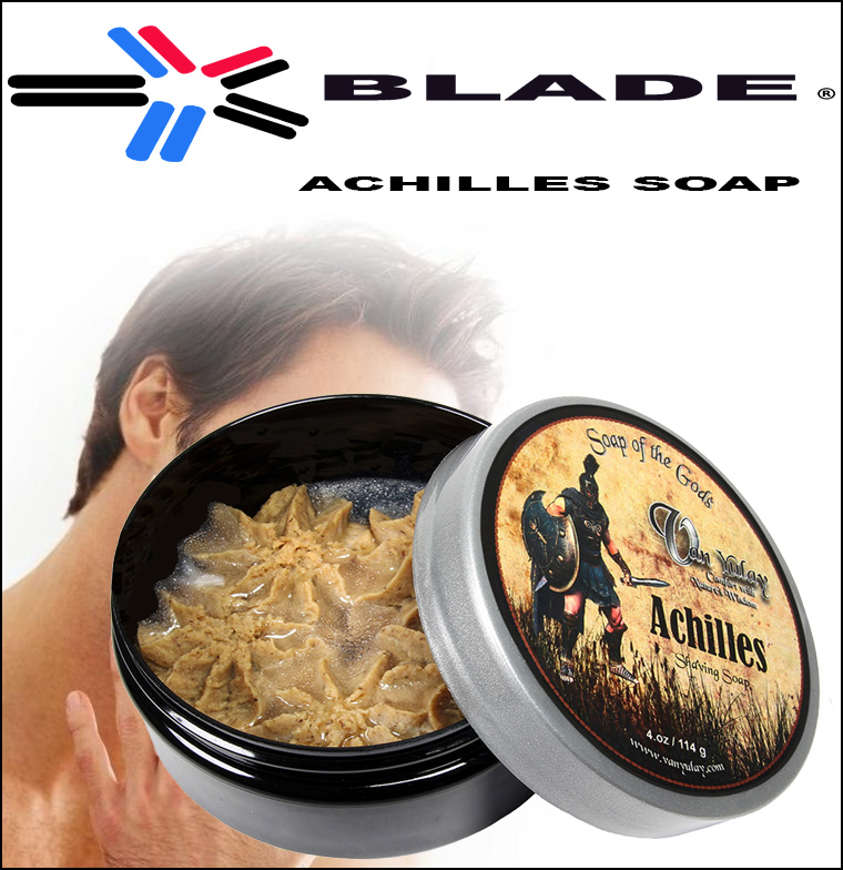 Tallow Shaving Soap ( ACHILLES ) by VAN YULAY - Australia