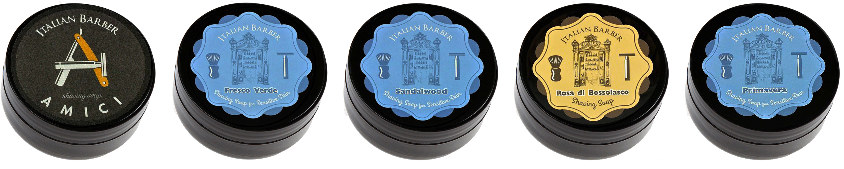 ITALIAN BARBER SHAVING SOAP COLLECTION - AUSTRALIA