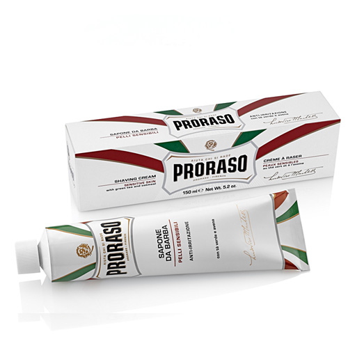 PRORASO - Shaving Cream Australia Sensitive Skin 120ml - Green Tea and Oatmeal - AU