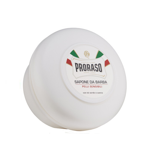 PRORASO - Shaving Soap Australia Sensitive Skin 150ml - Green Tea and Oatmeal - AU