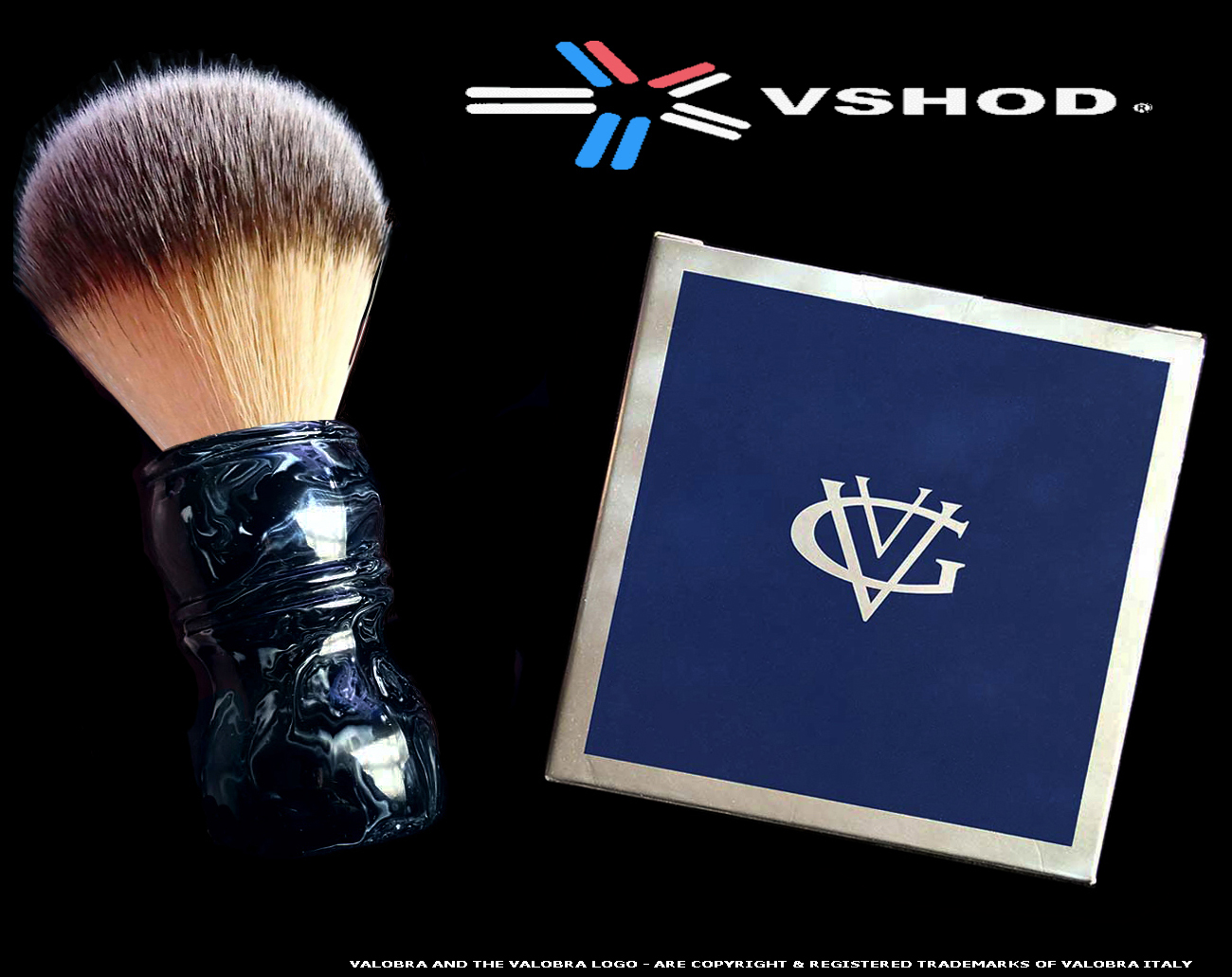 Synthetic Shave Brush and Valobra Shaving Soap - Australia